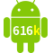 Aplicativo 616k para Android