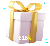Receba seus bônus de boas-vindas no 616k